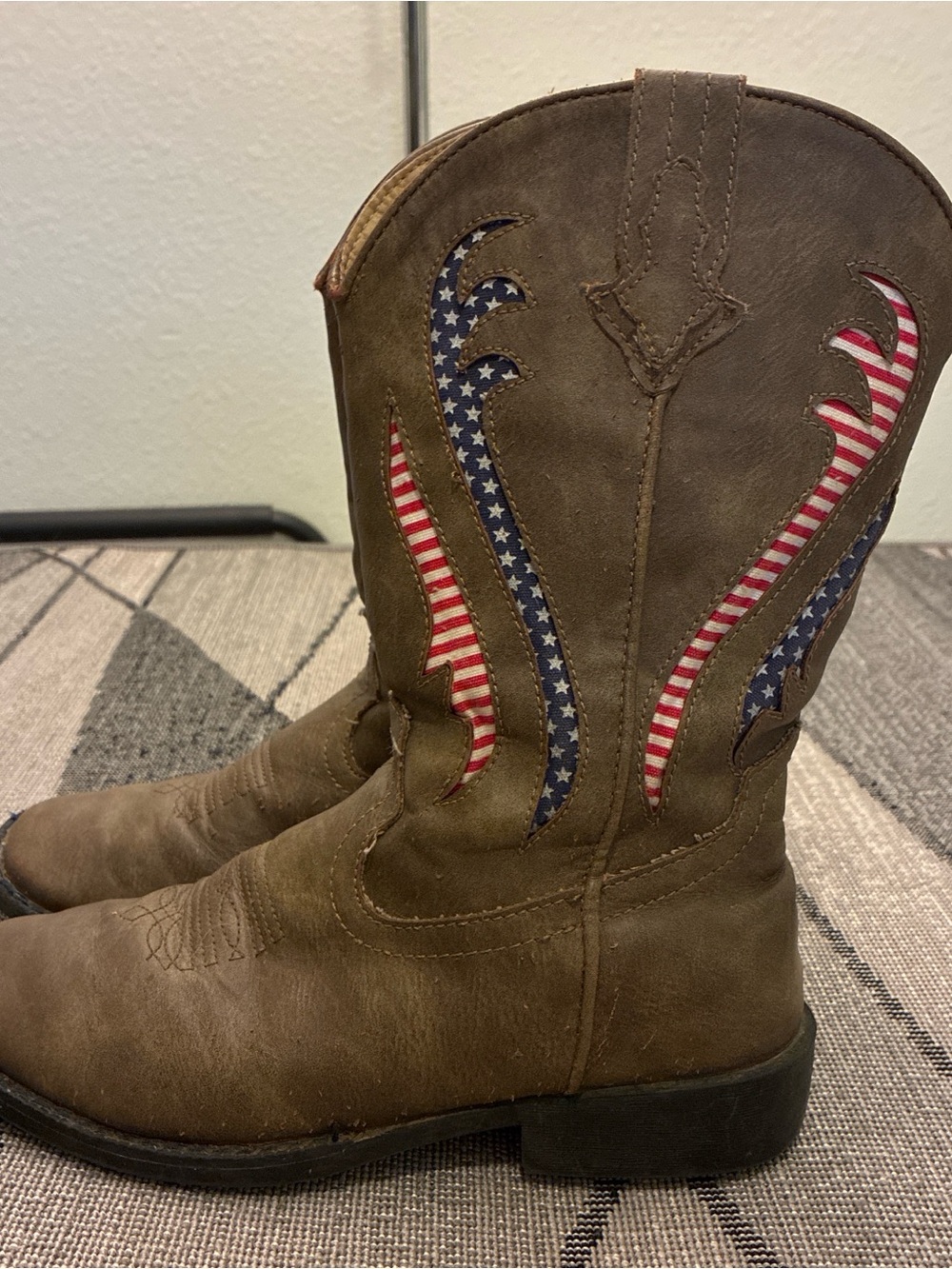 Roper Kids' American Flag Cowboy Boots